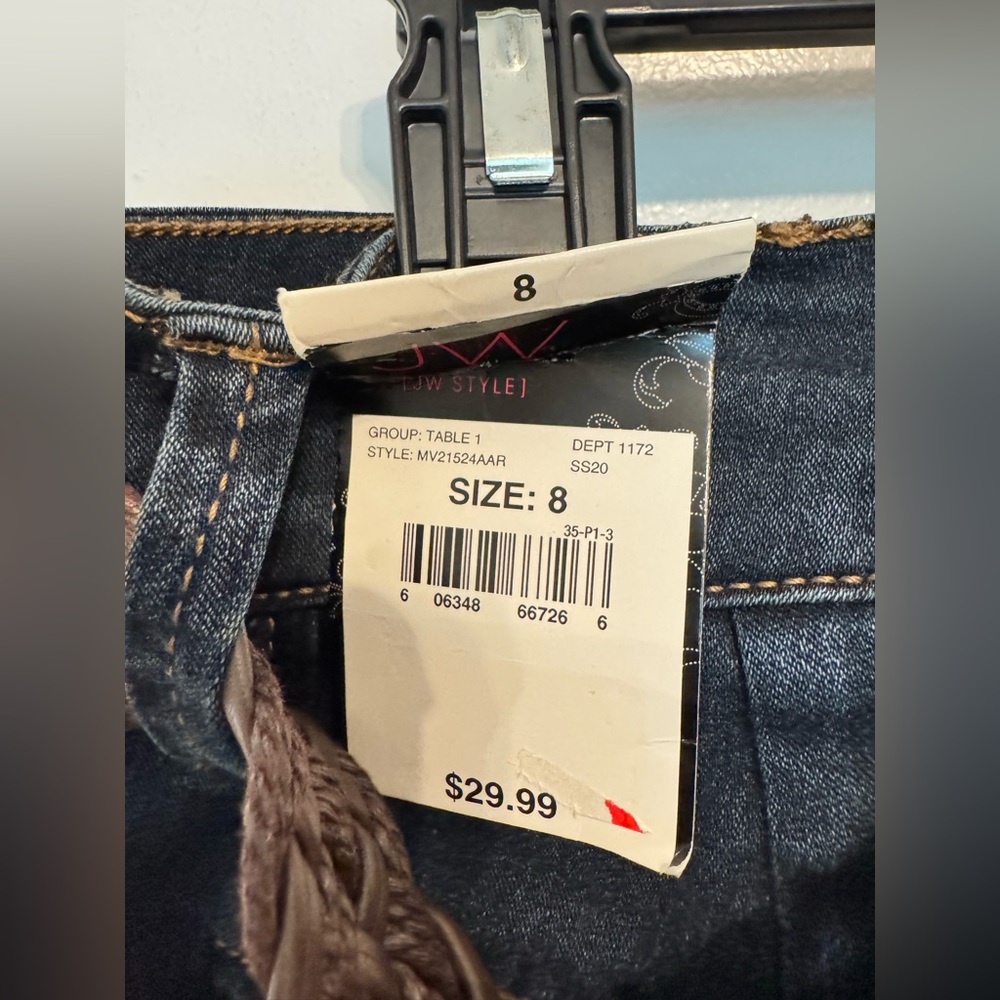 JW Style Women Jeans Size 8 - Picture 4 of 10